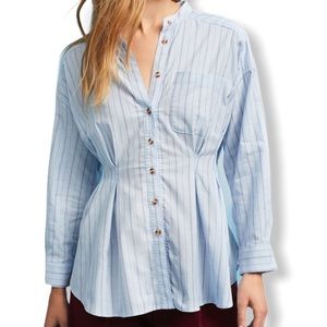 [ Anthropologie - Maeve ] Benna Striped Top